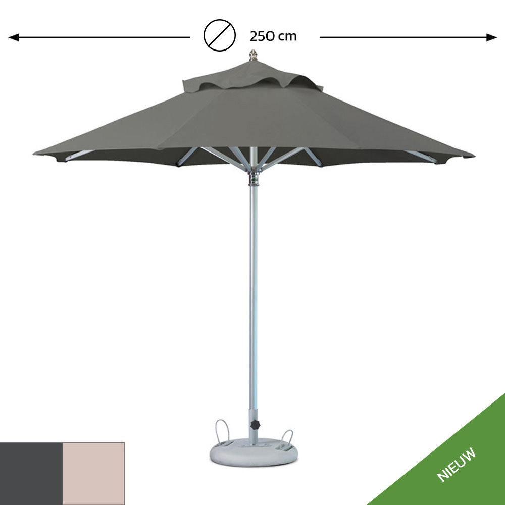 Parasol Premium St. James - Aluminium - 250 cm rond